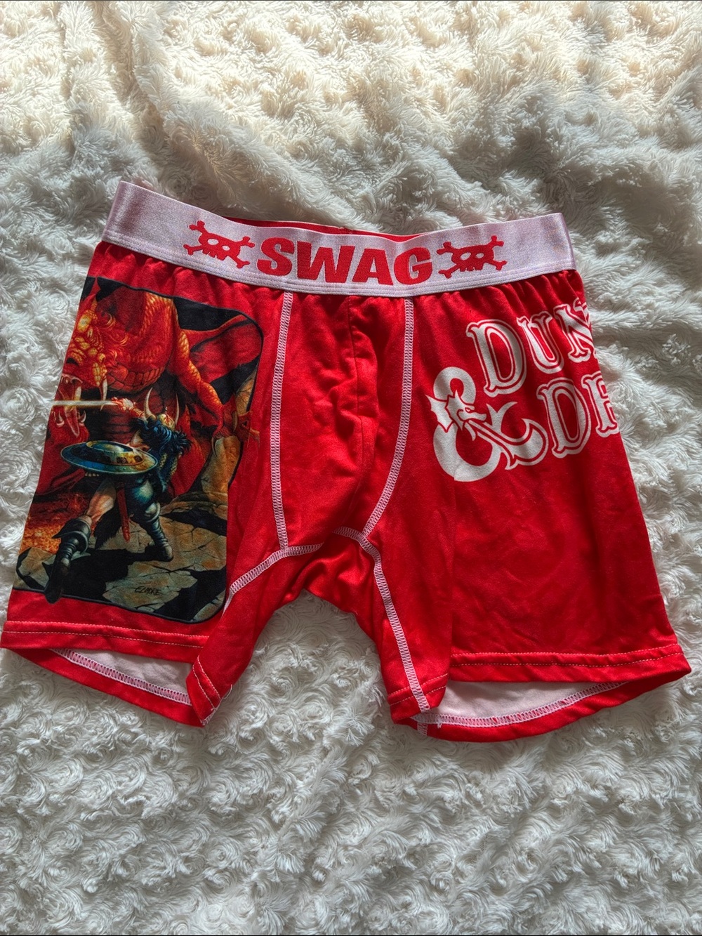 SWAG Red Dungeons & Dragons Graphic Boxer Briefs